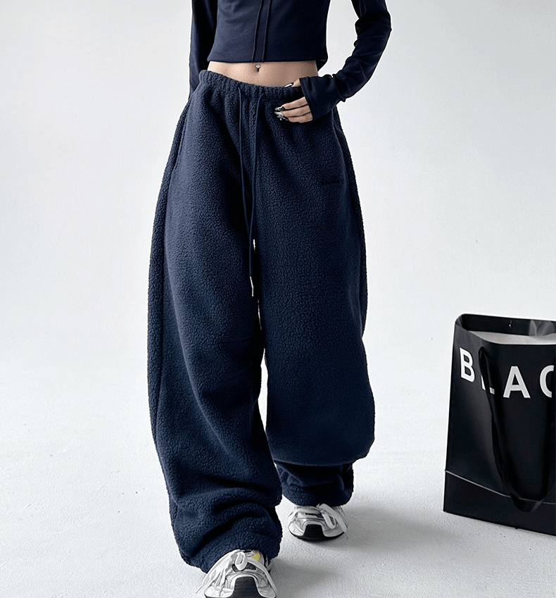 Fleece - Lined Wide - Leg Sweatpants - COPPING THREADS - CT Select