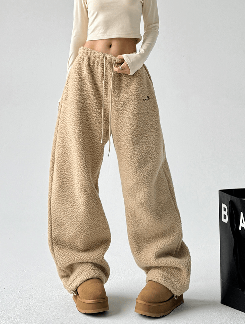 Fleece - Lined Wide - Leg Sweatpants - COPPING THREADS - CT Select Main image