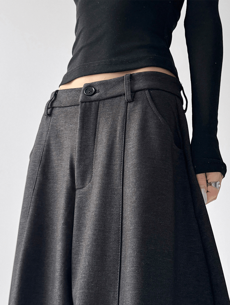 Fleece‑Lined High‑Waist Balloon Wide‑Leg Sweatpants - COPPING THREADS - CT Select