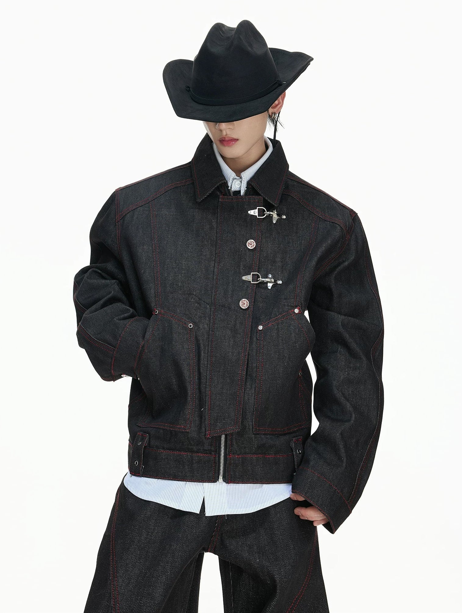 Flight-Buckle Work Jacket Secondary image