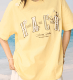 Floral Appliqué Logo Tee - COPPING THREADS - Harsh and Cruel