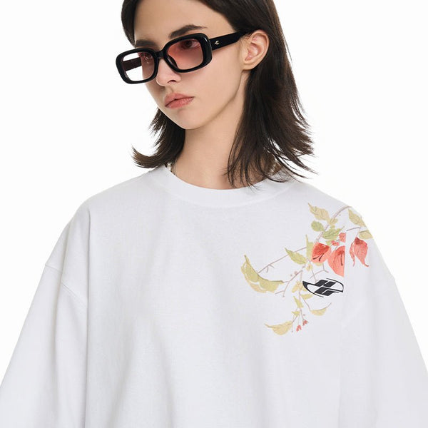 Floral Branch Printed Tee - COPPING THREADS - Harsh and Cruel