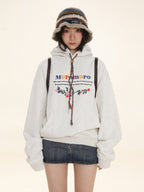 Floral Embroidered Hoodie - COPPING THREADS - MOROMORO