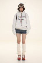 Floral Embroidered Hoodie - COPPING THREADS - MOROMORO
