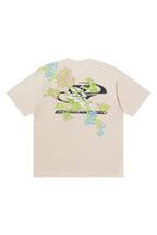 Floral Embroidered Logo Tee - COPPING THREADS - Harsh and Cruel