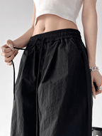 Floral Print Wide - Leg Drawstring Pants – CT188 - COPPING THREADS - CT Select