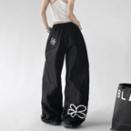 Floral Print Wide - Leg Drawstring Pants – CT188 - COPPING THREADS - CT Select