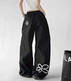 Floral Print Wide - Leg Drawstring Pants – CT188 - COPPING THREADS - CT Select