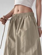 Floral Print Wide - Leg Drawstring Pants – CT188 - COPPING THREADS - CT Select