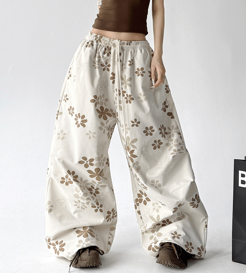 Floral Print Wide - Leg Pants - CT1931 - COPPING THREADS - CT Select