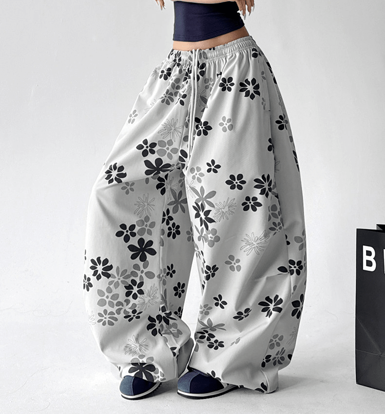Floral Print Wide - Leg Pants - CT1931 - COPPING THREADS - CT Select