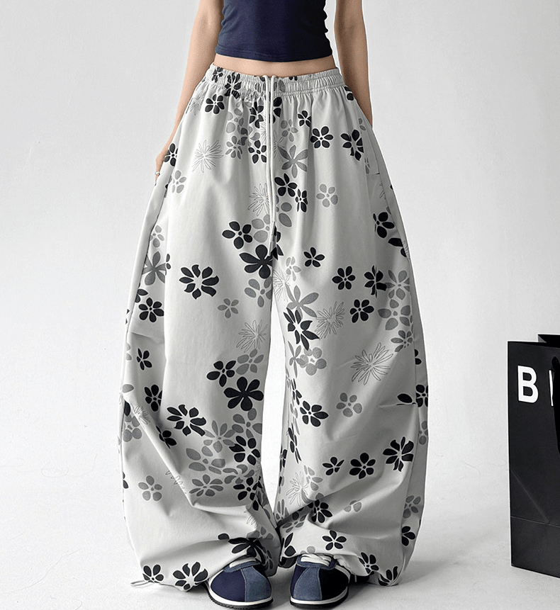 Floral Print Wide - Leg Pants - CT1931 - COPPING THREADS - CT Select