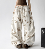 Floral Print Wide - Leg Pants - CT1931 - COPPING THREADS - CT Select