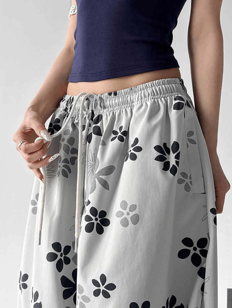 Floral Print Wide - Leg Pants - CT1931 - COPPING THREADS - CT Select