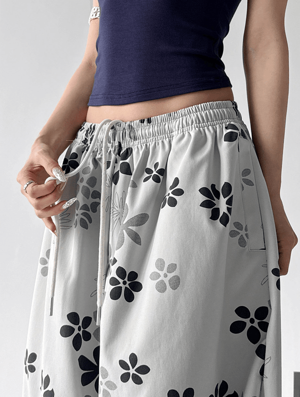 Floral Print Wide - Leg Pants - CT1931 - COPPING THREADS - CT Select
