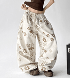Floral Print Wide - Leg Pants - CT1931 - COPPING THREADS - CT Select