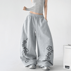 Flower Print Baggy Sweatpants - CT6686 - COPPING THREADS - CT Select