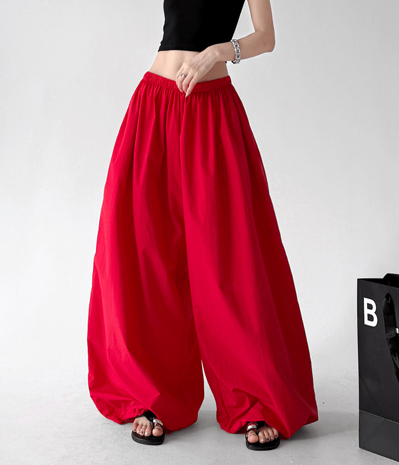 Flowy Balloon Wide Leg Pants - CT66174 - COPPING THREADS - CT Select