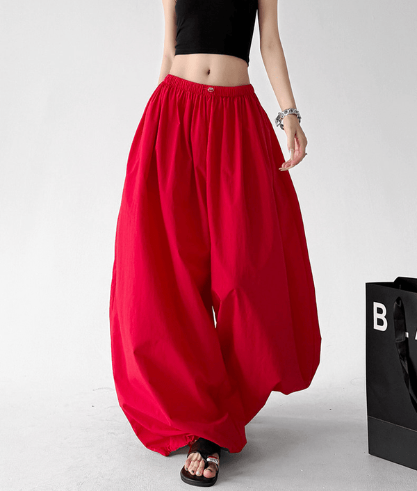 Flowy Balloon Wide Leg Pants - CT66174 - COPPING THREADS - CT Select