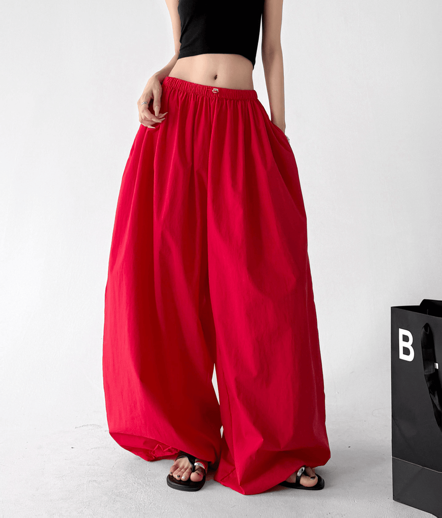 Flowy Balloon Wide Leg Pants - CT66174 - COPPING THREADS - CT Select