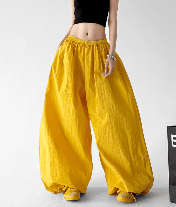 Flowy Balloon Wide Leg Pants - CT66174 - COPPING THREADS - CT Select