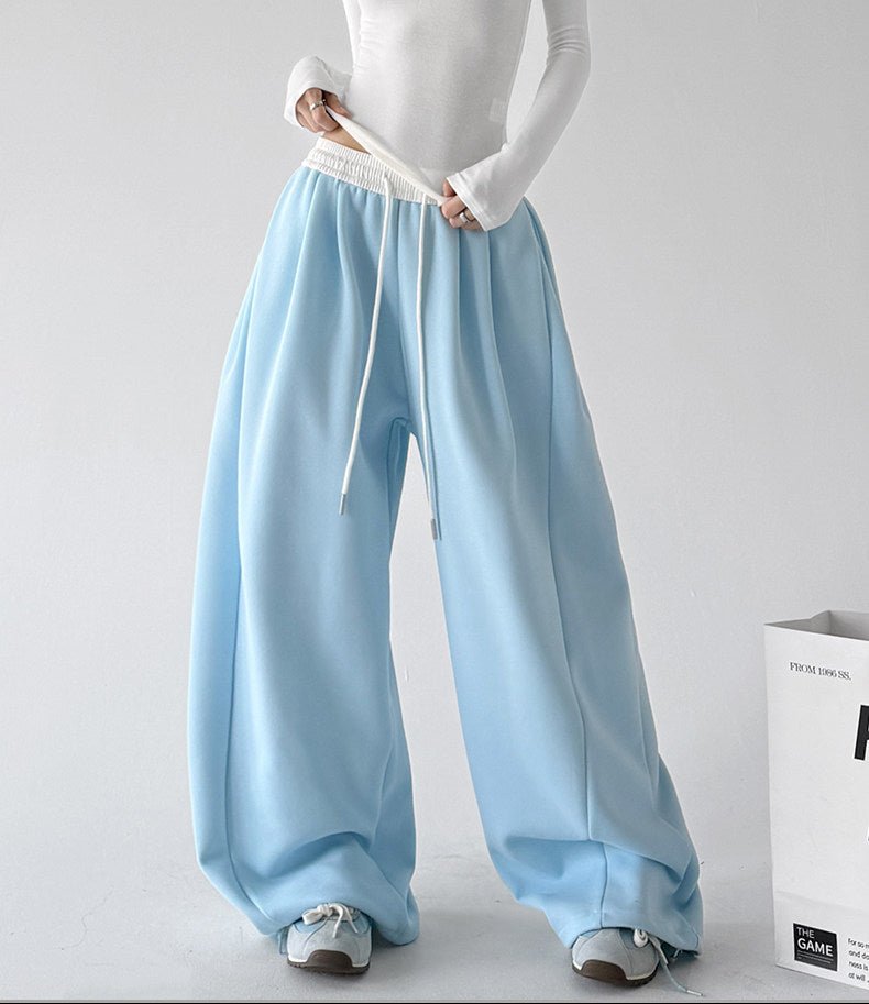 Fluid Wide-Leg Sweatpants - CT66233 - COPPING THREADS - CT ORIGINALS