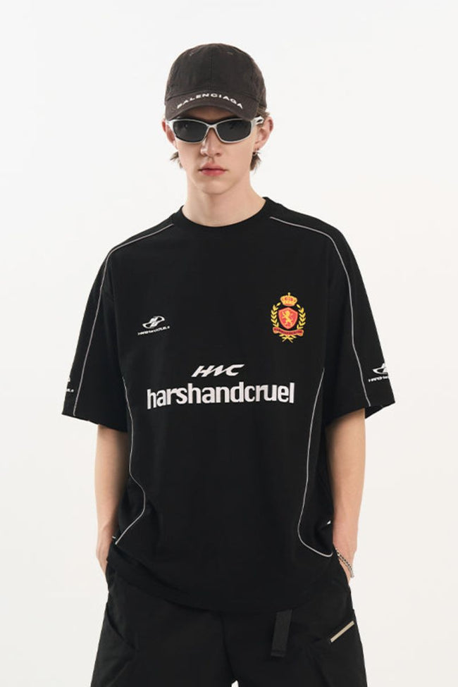 Football Club Spliced Jersey Tee - COPPING THREADS - Harsh and Cruel Hover Image