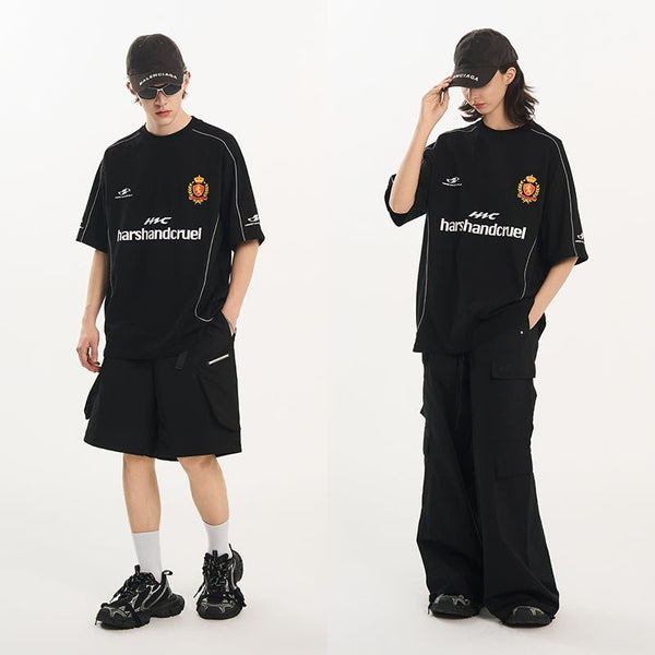 Football Club Spliced Jersey Tee - COPPING THREADS - Harsh and Cruel
