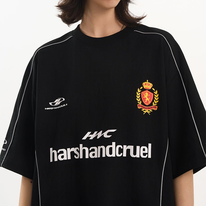 Football Club Spliced Jersey Tee - COPPING THREADS - Harsh and Cruel