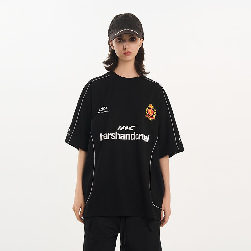 Football Club Spliced Jersey Tee - COPPING THREADS - Harsh and Cruel