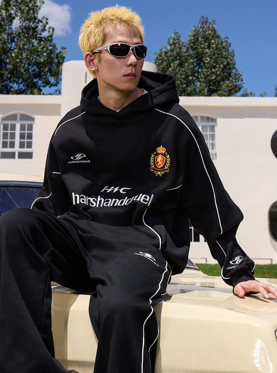 Football Club Sports Hoodie - COPPING THREADS - Harsh and Cruel