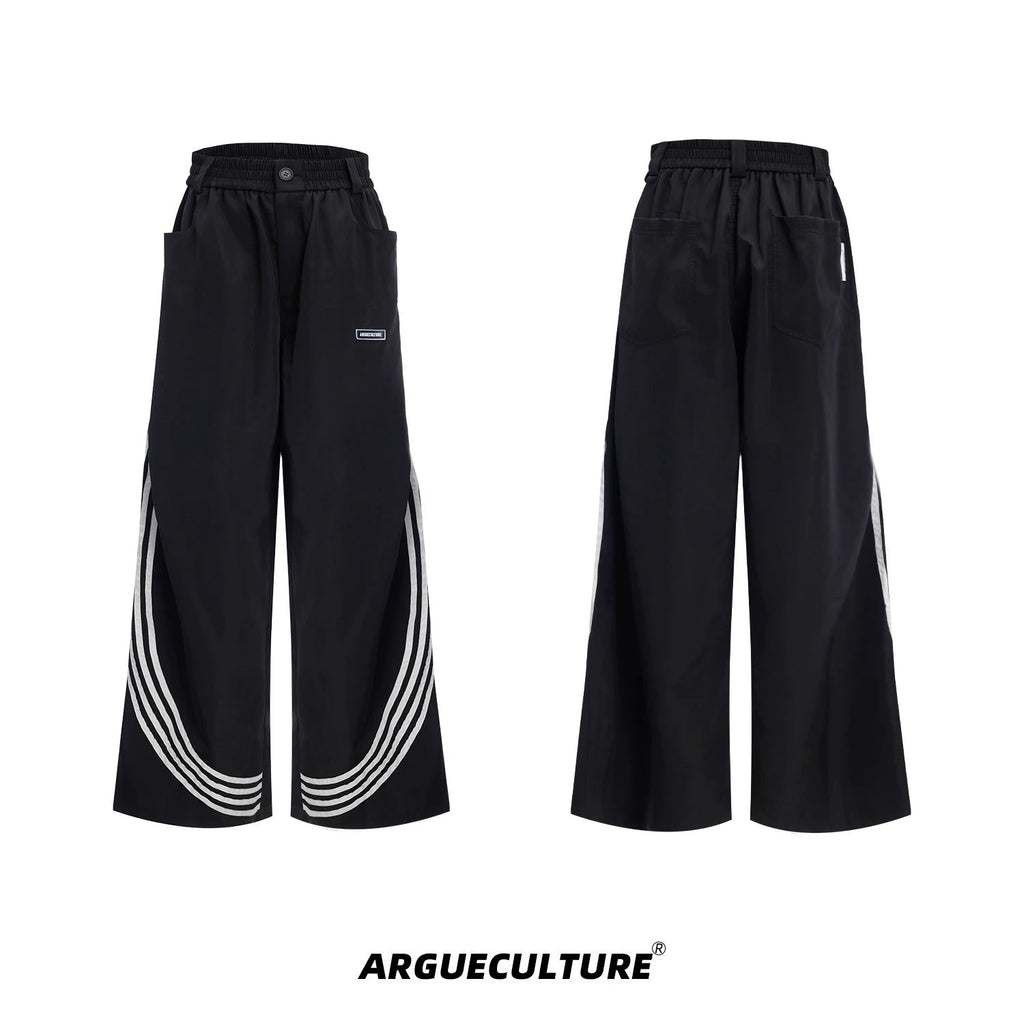 Four-Stripe Cropped Track Jacket - COPPING THREADS - Argue Culture