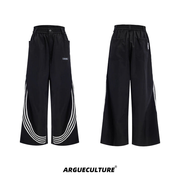 Four-Stripe Cropped Track Jacket - COPPING THREADS - Argue Culture