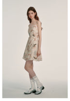 French Style Butterfly Print Cami Dress - COPPING THREADS - SUNSETPARK