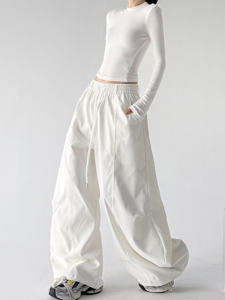 Full-Volume Wide-Leg Pants - CT7852 - COPPING THREADS - CT ORIGINALS
