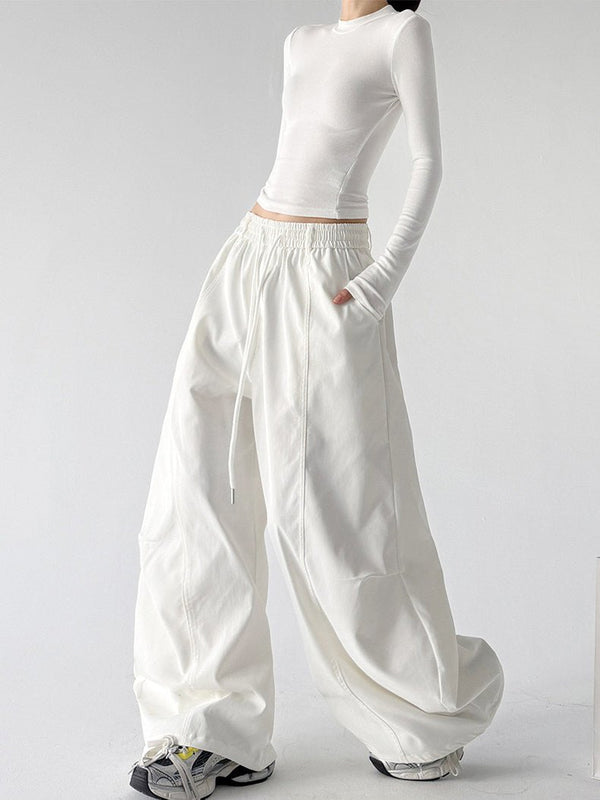 Full-Volume Wide-Leg Pants - CT7852 - COPPING THREADS - CT ORIGINALS