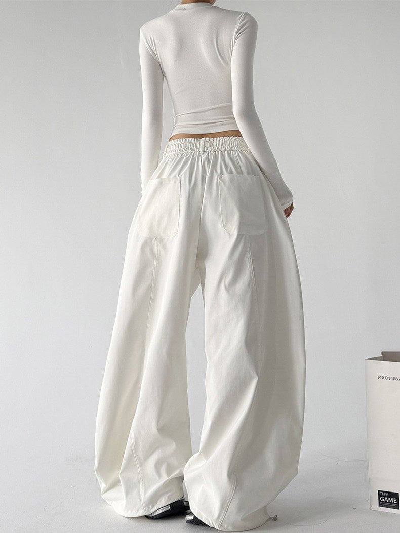 Full-Volume Wide-Leg Pants - CT7852 - COPPING THREADS - CT ORIGINALS