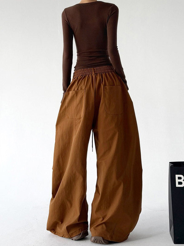 Full-Volume Wide-Leg Pants - CT7852 - COPPING THREADS - CT ORIGINALS