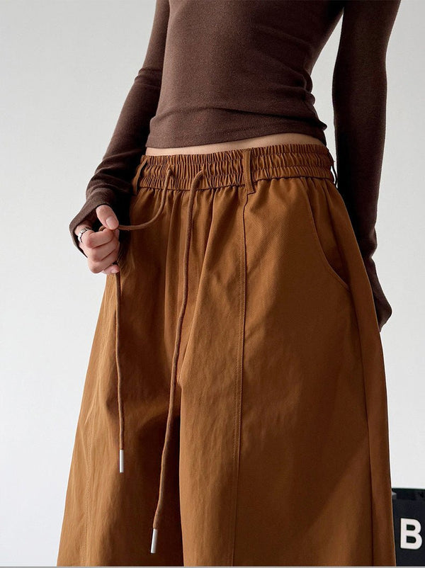 Full-Volume Wide-Leg Pants - CT7852 - COPPING THREADS - CT ORIGINALS