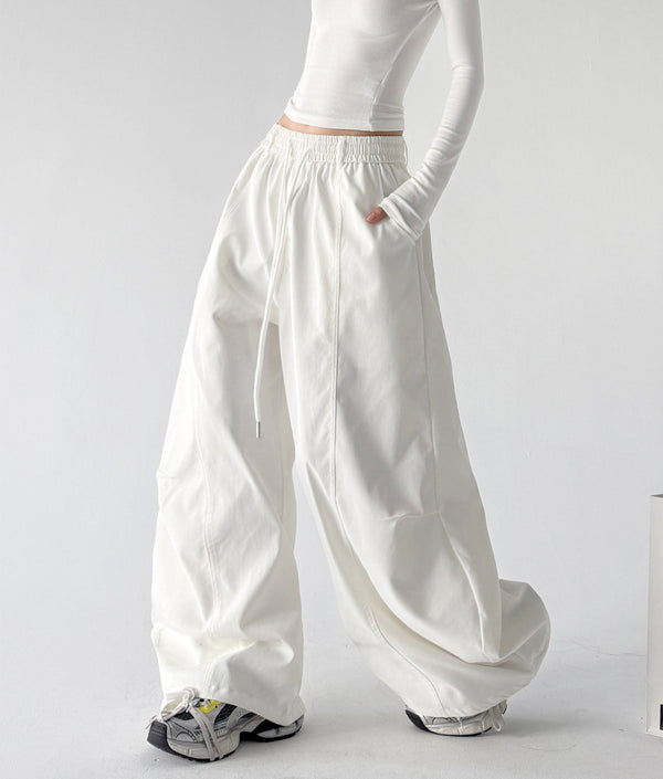 Full-Volume Wide-Leg Pants - CT7852 - COPPING THREADS - CT ORIGINALS