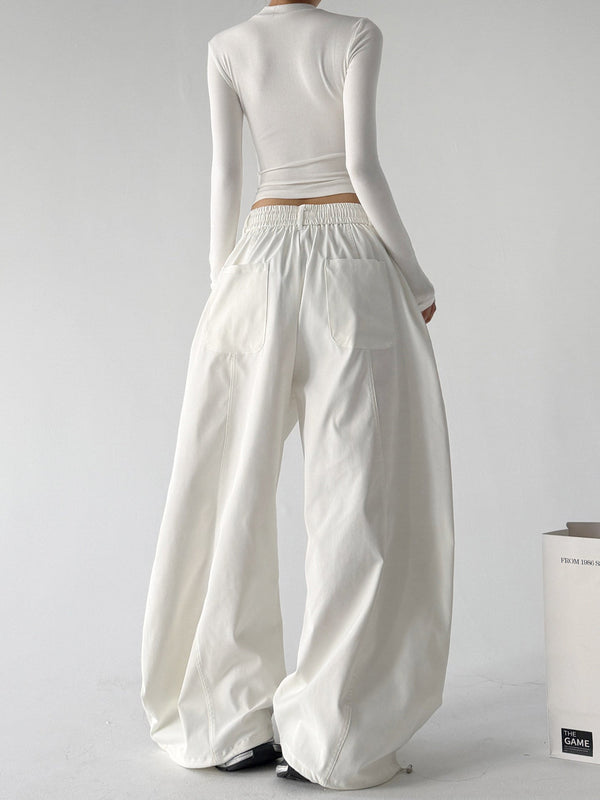 Full-Volume Wide-Leg Pants - CT7852 - COPPING THREADS - CT ORIGINALS