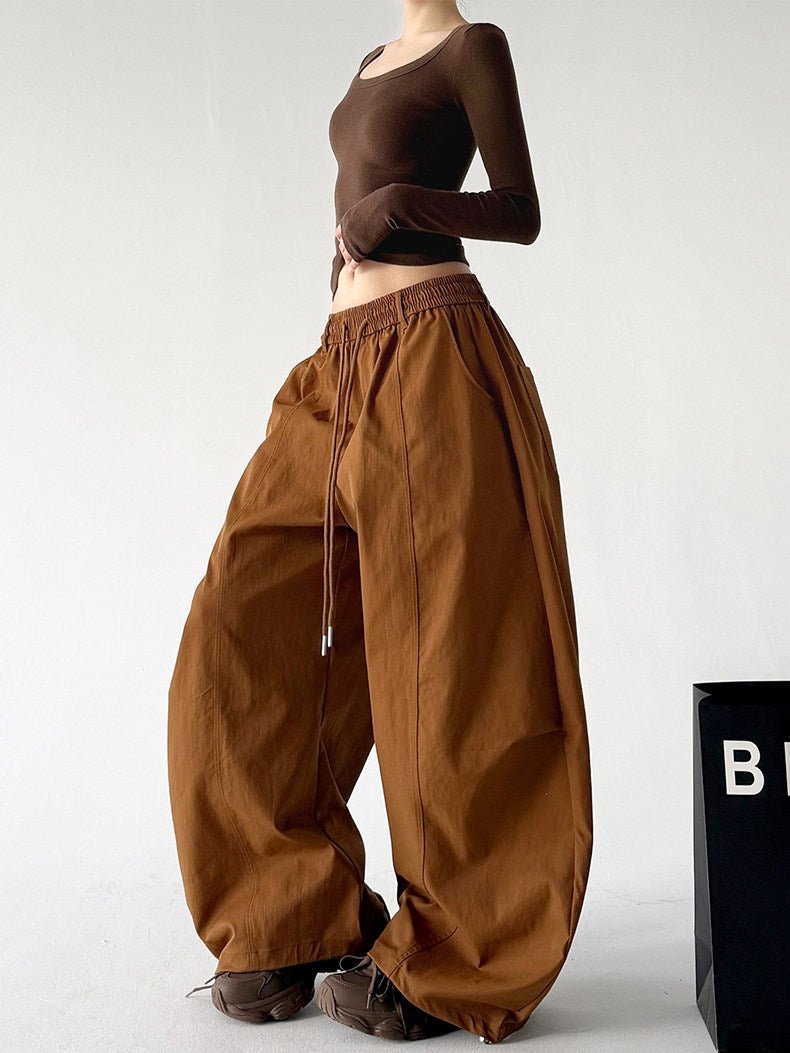 Full-Volume Wide-Leg Pants - CT7852 - COPPING THREADS - CT ORIGINALS