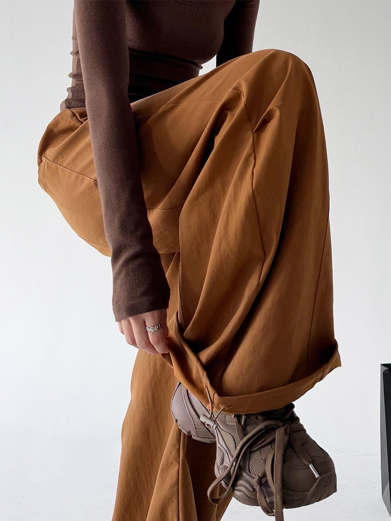 Full-Volume Wide-Leg Pants - CT7852 - COPPING THREADS - CT ORIGINALS