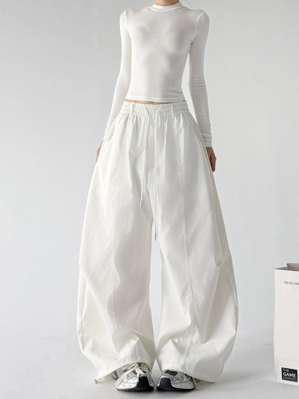 Full-Volume Wide-Leg Pants - CT7852 - COPPING THREADS - CT ORIGINALS