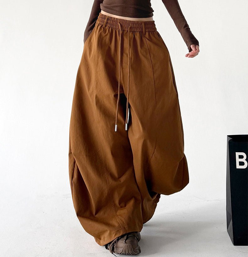 Full-Volume Wide-Leg Pants - CT7852 - COPPING THREADS - CT ORIGINALS