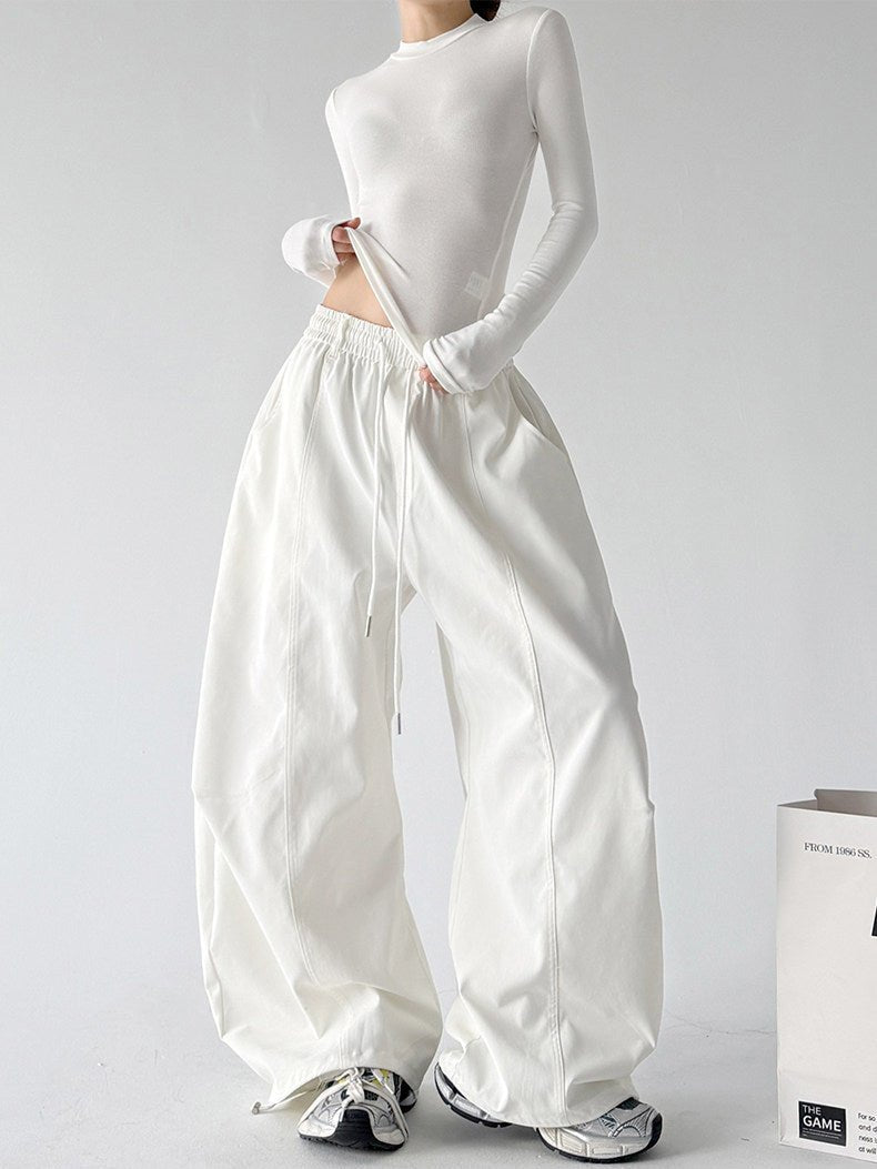 Full-Volume Wide-Leg Pants - CT7852 - COPPING THREADS - CT ORIGINALS