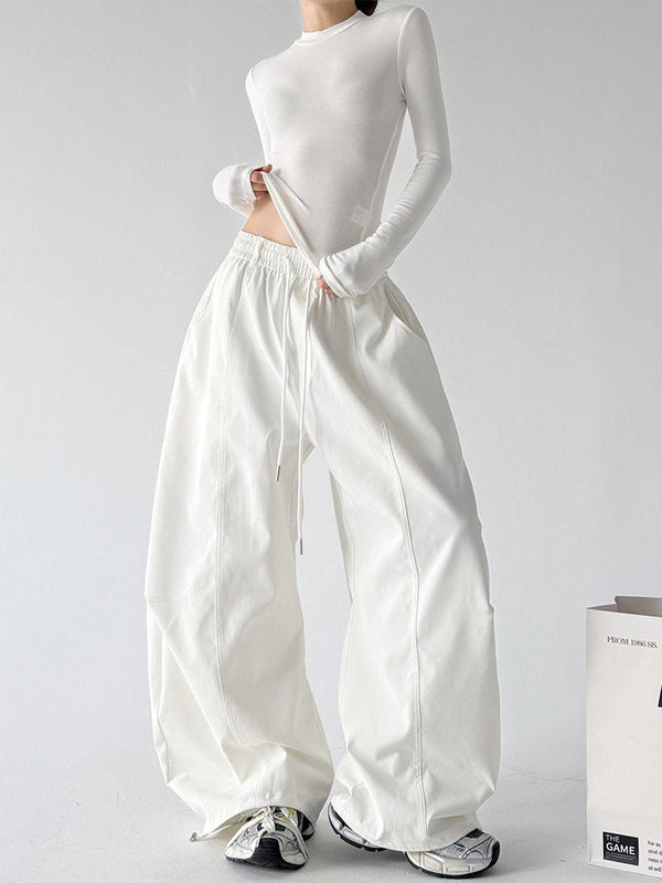 Full-Volume Wide-Leg Pants - CT7852 - COPPING THREADS - CT ORIGINALS