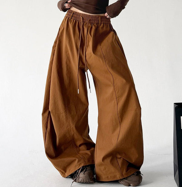 Full-Volume Wide-Leg Pants - CT7852 - COPPING THREADS - CT ORIGINALS