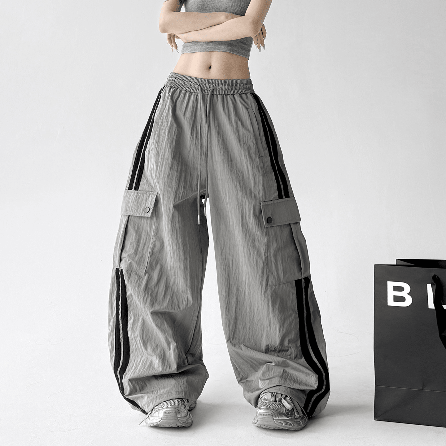 Functional Loose Cargo Pants - CT200 - COPPING THREADS - CT Select