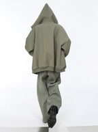 Futuristic Double Zip Hooded Jacket - COPPING THREADS - CT Select